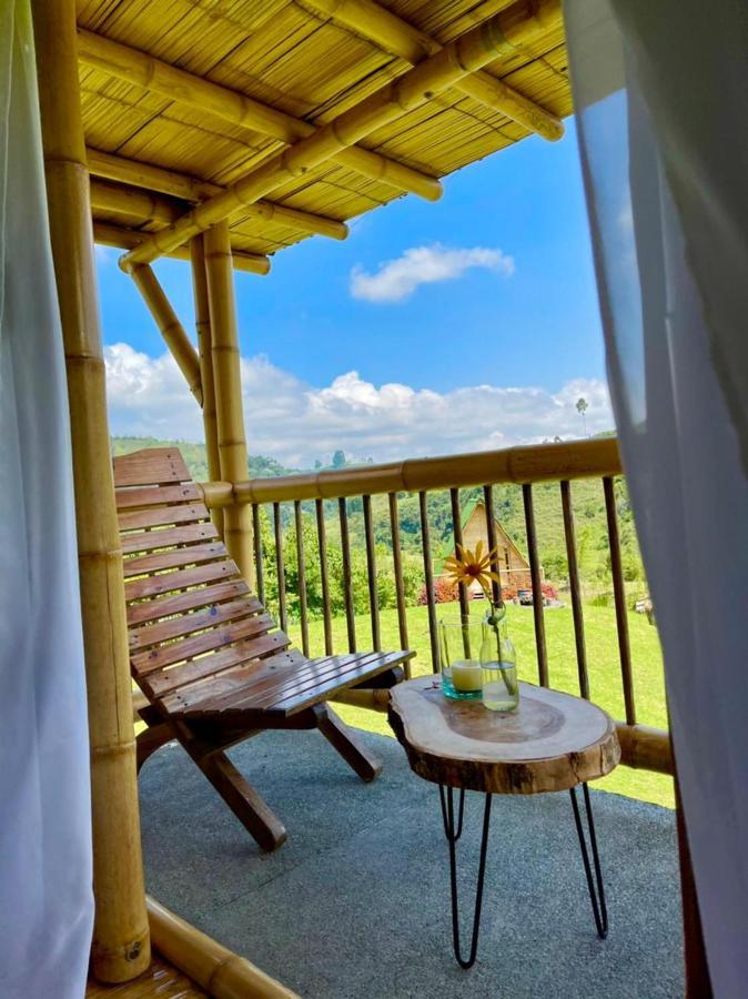 Glamping La Herradura Santa Rosa de Cabal Eksteriør bilde