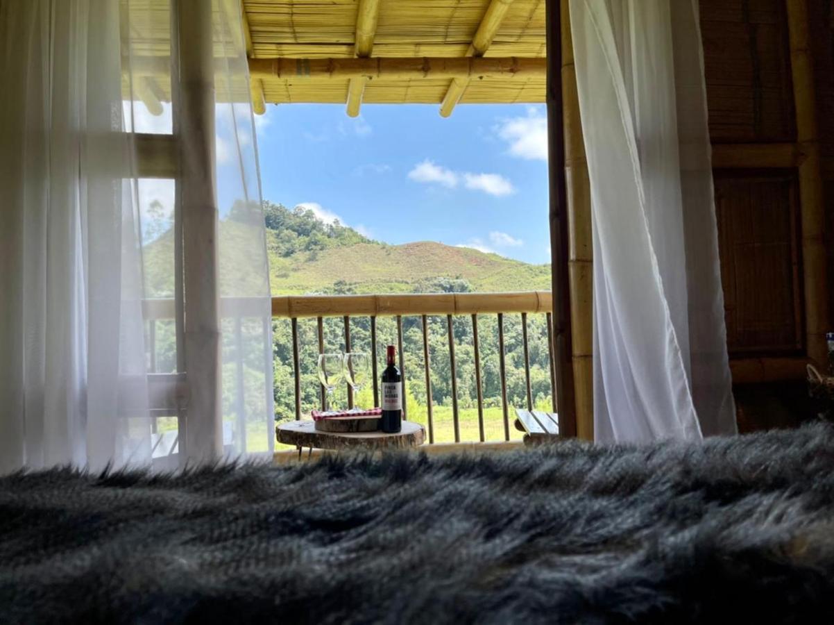 Glamping La Herradura Santa Rosa de Cabal Eksteriør bilde