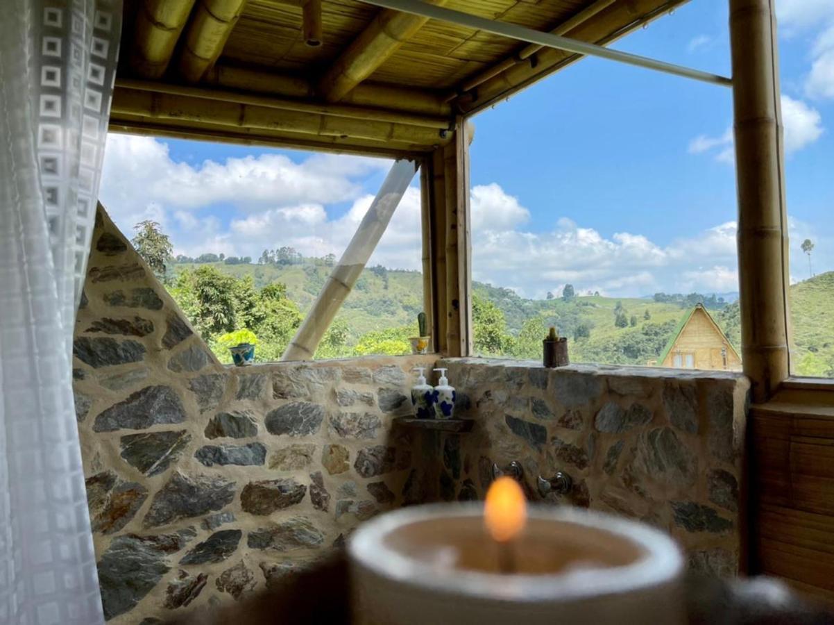Glamping La Herradura Santa Rosa de Cabal Eksteriør bilde