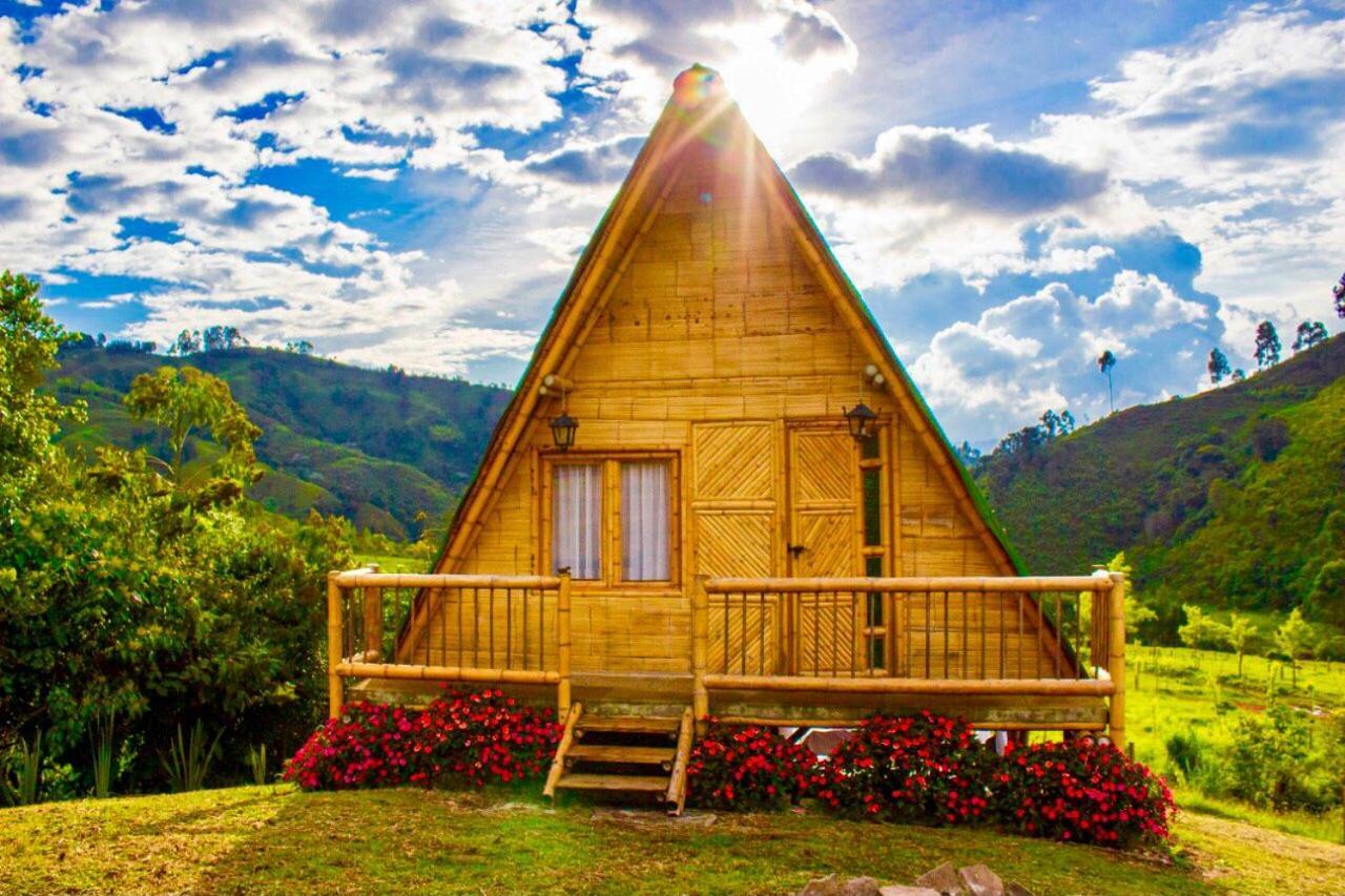 Glamping La Herradura Santa Rosa de Cabal Eksteriør bilde