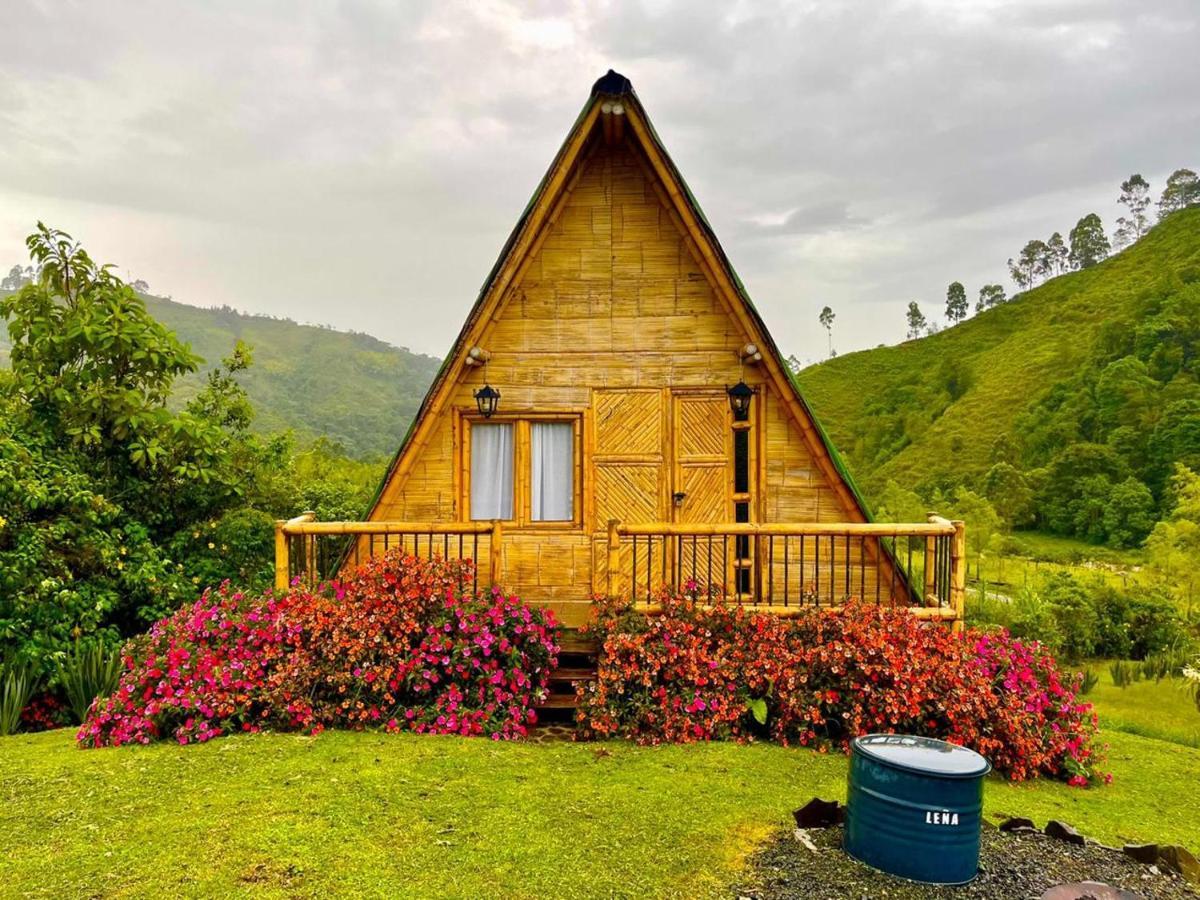 Glamping La Herradura Santa Rosa de Cabal Eksteriør bilde