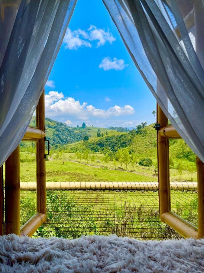 Glamping La Herradura Santa Rosa de Cabal Eksteriør bilde