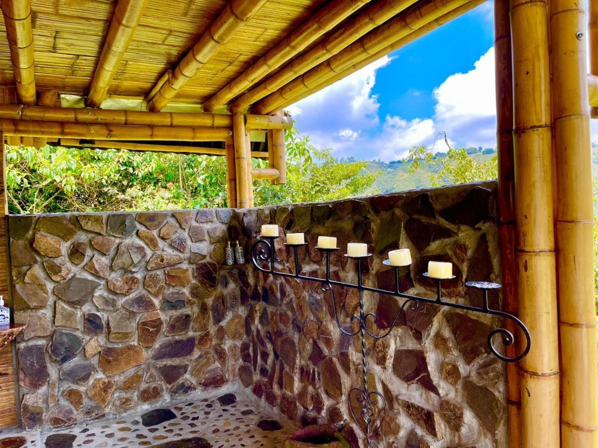 Glamping La Herradura Santa Rosa de Cabal Eksteriør bilde