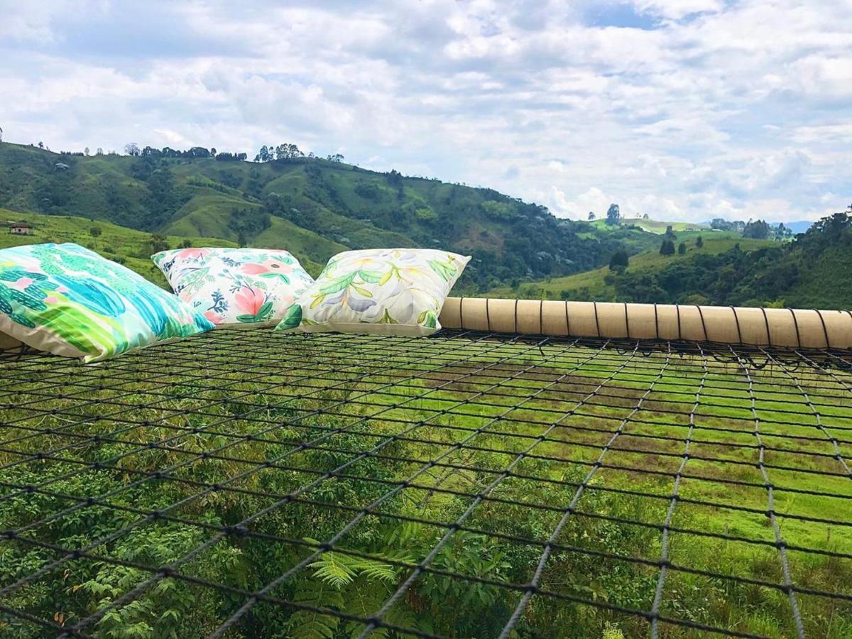 Glamping La Herradura Santa Rosa de Cabal Eksteriør bilde
