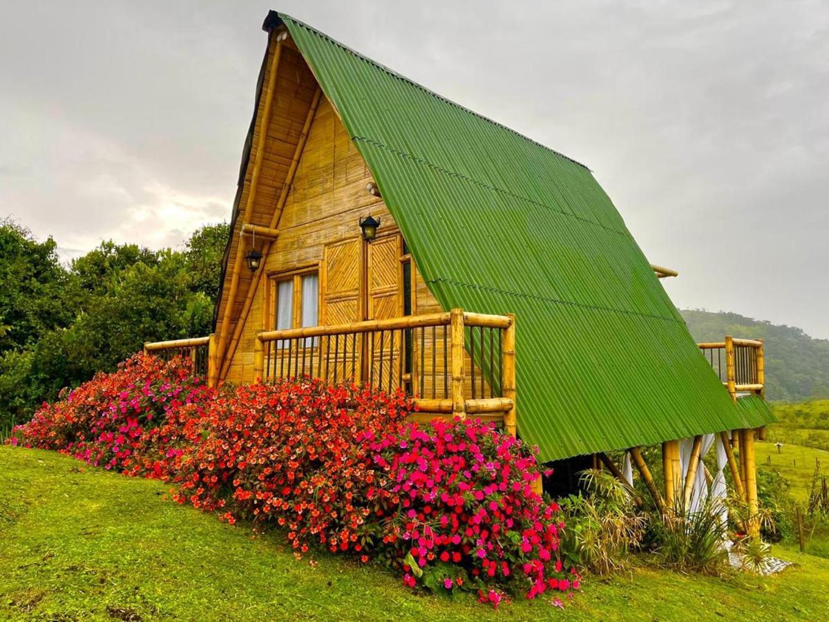 Glamping La Herradura Santa Rosa de Cabal Eksteriør bilde