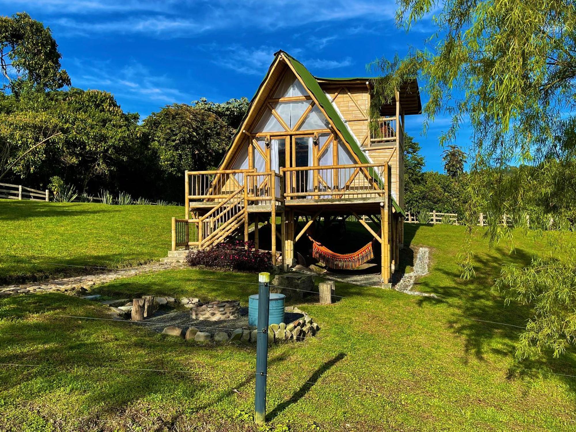 Glamping La Herradura Santa Rosa de Cabal Eksteriør bilde
