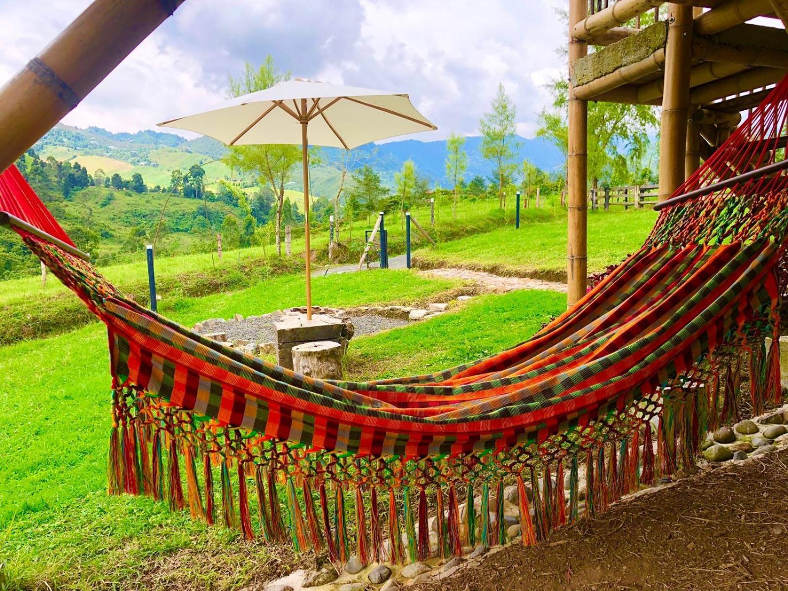 Glamping La Herradura Santa Rosa de Cabal Eksteriør bilde