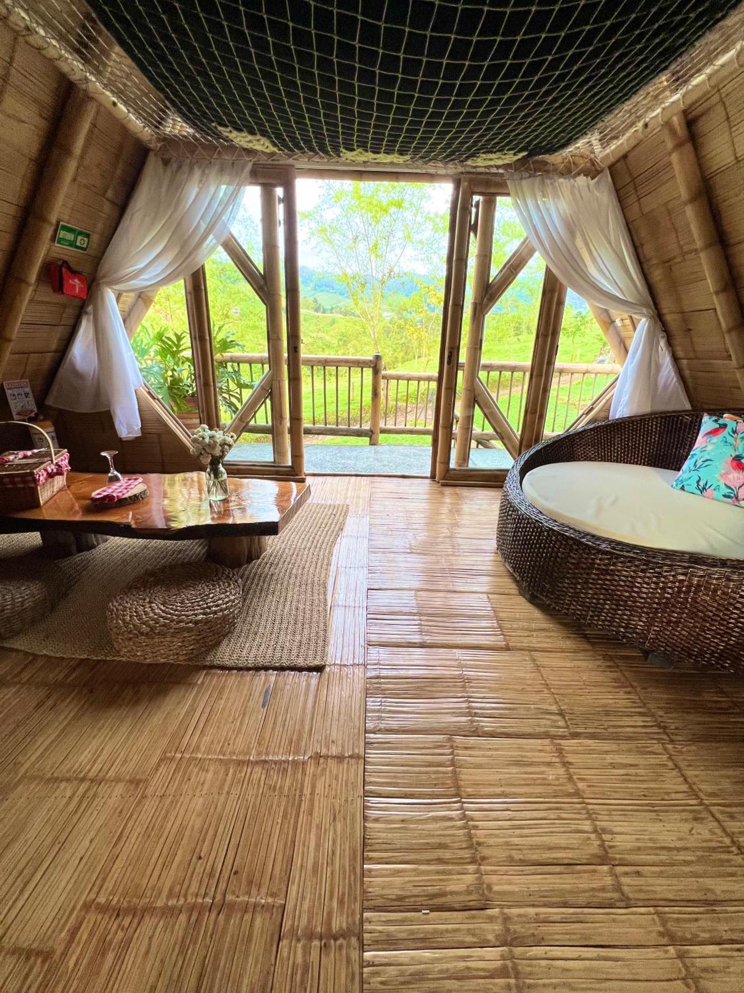 Glamping La Herradura Santa Rosa de Cabal Eksteriør bilde