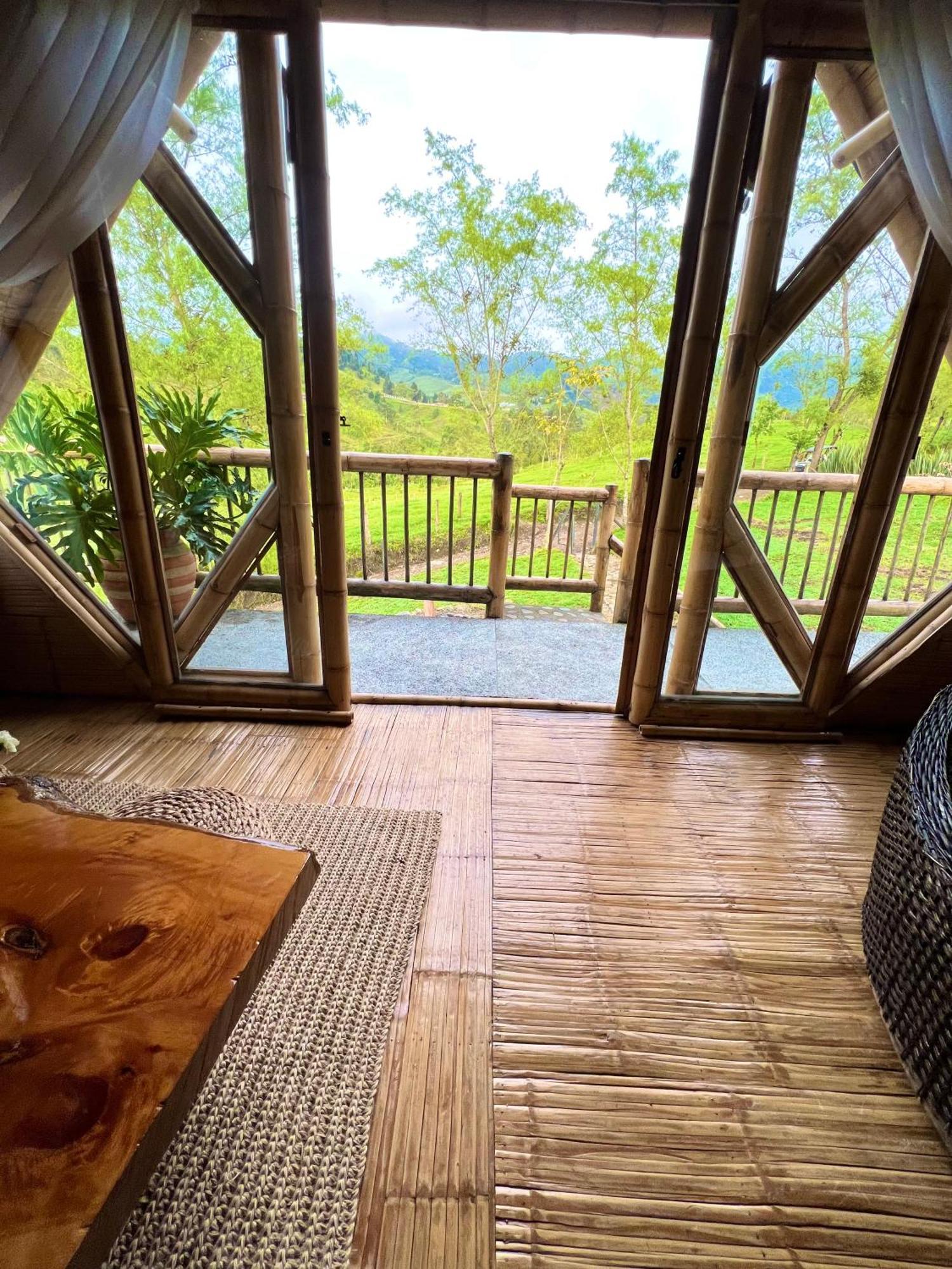 Glamping La Herradura Santa Rosa de Cabal Eksteriør bilde