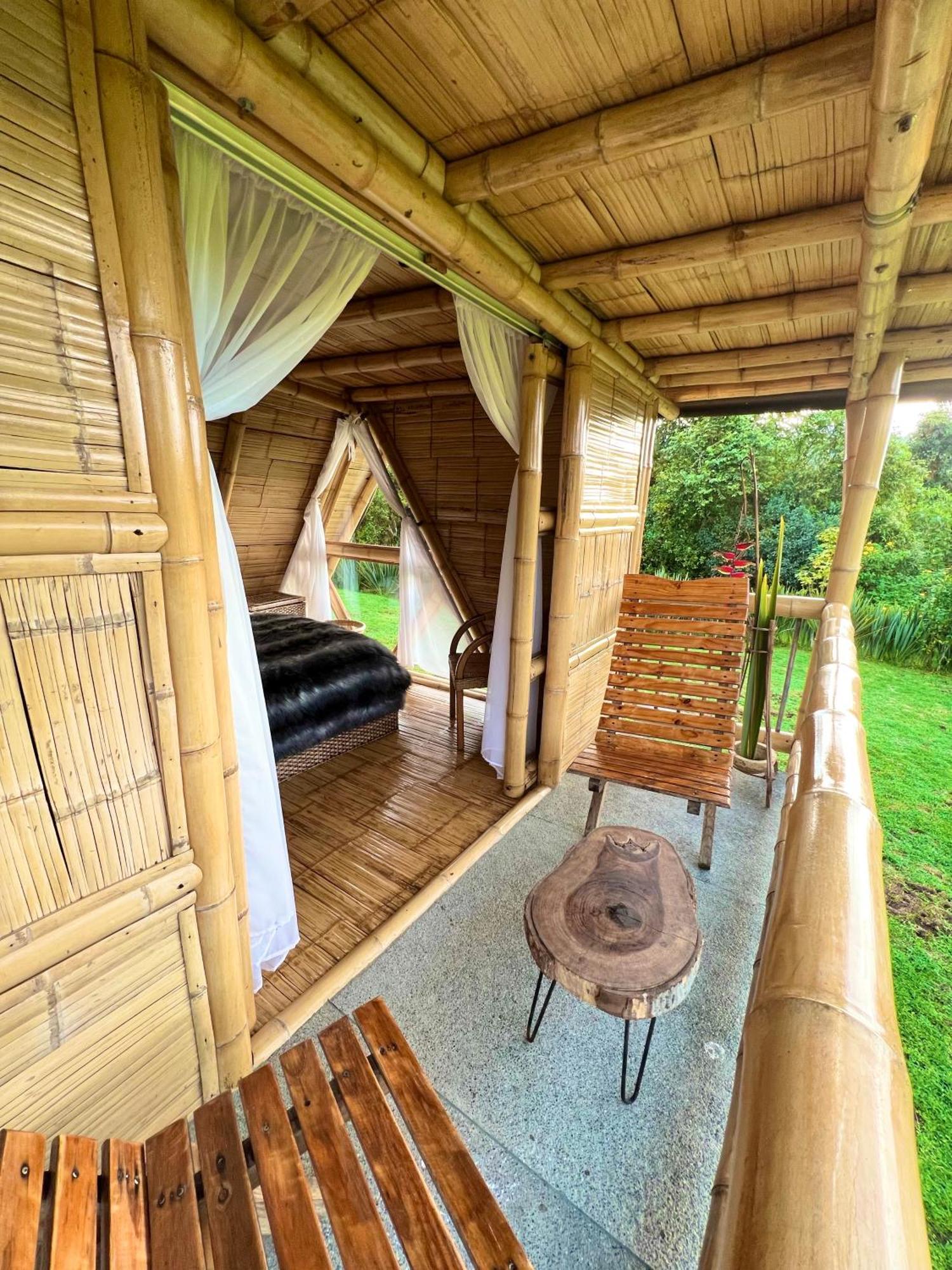 Glamping La Herradura Santa Rosa de Cabal Eksteriør bilde