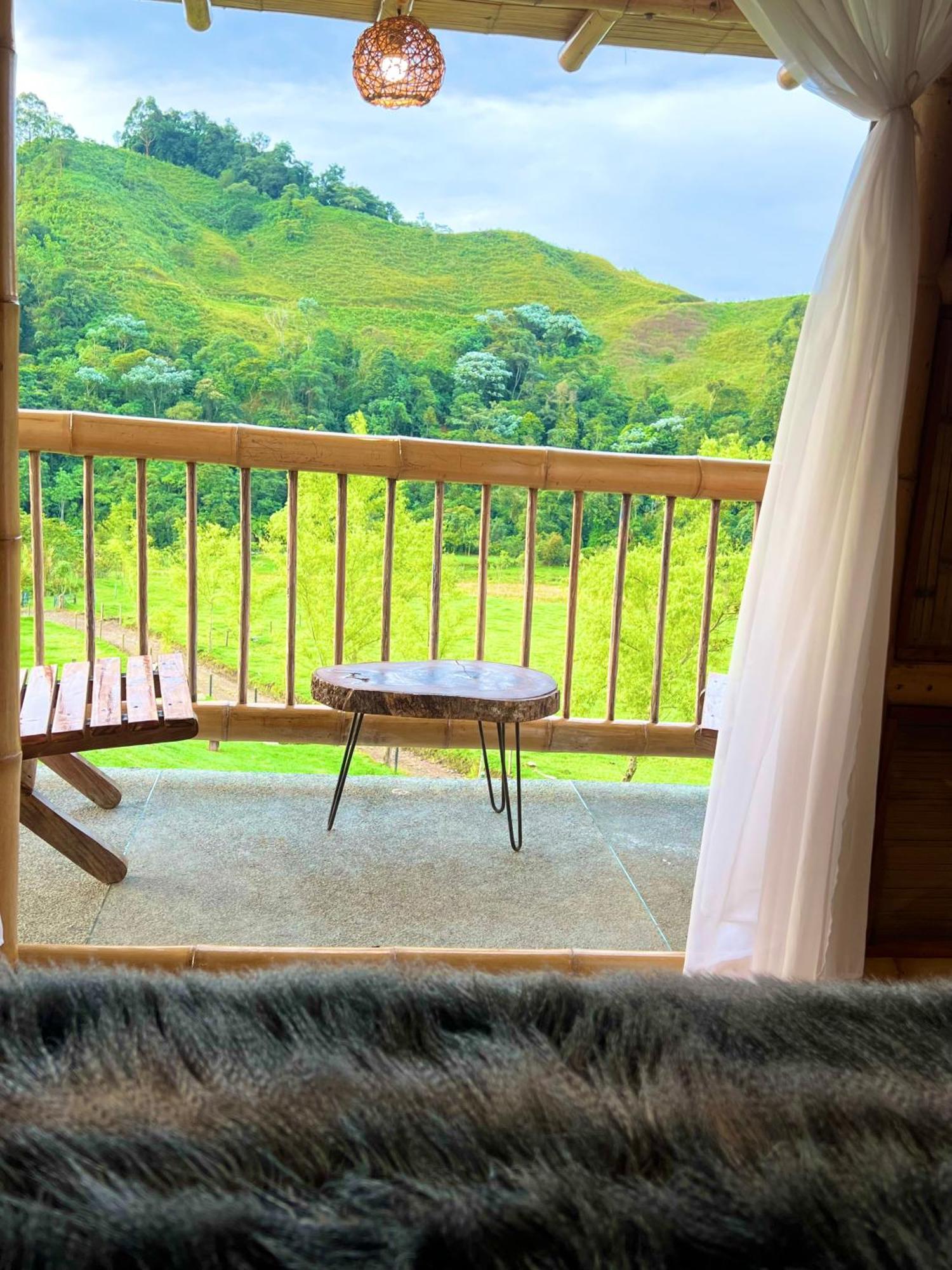 Glamping La Herradura Santa Rosa de Cabal Eksteriør bilde