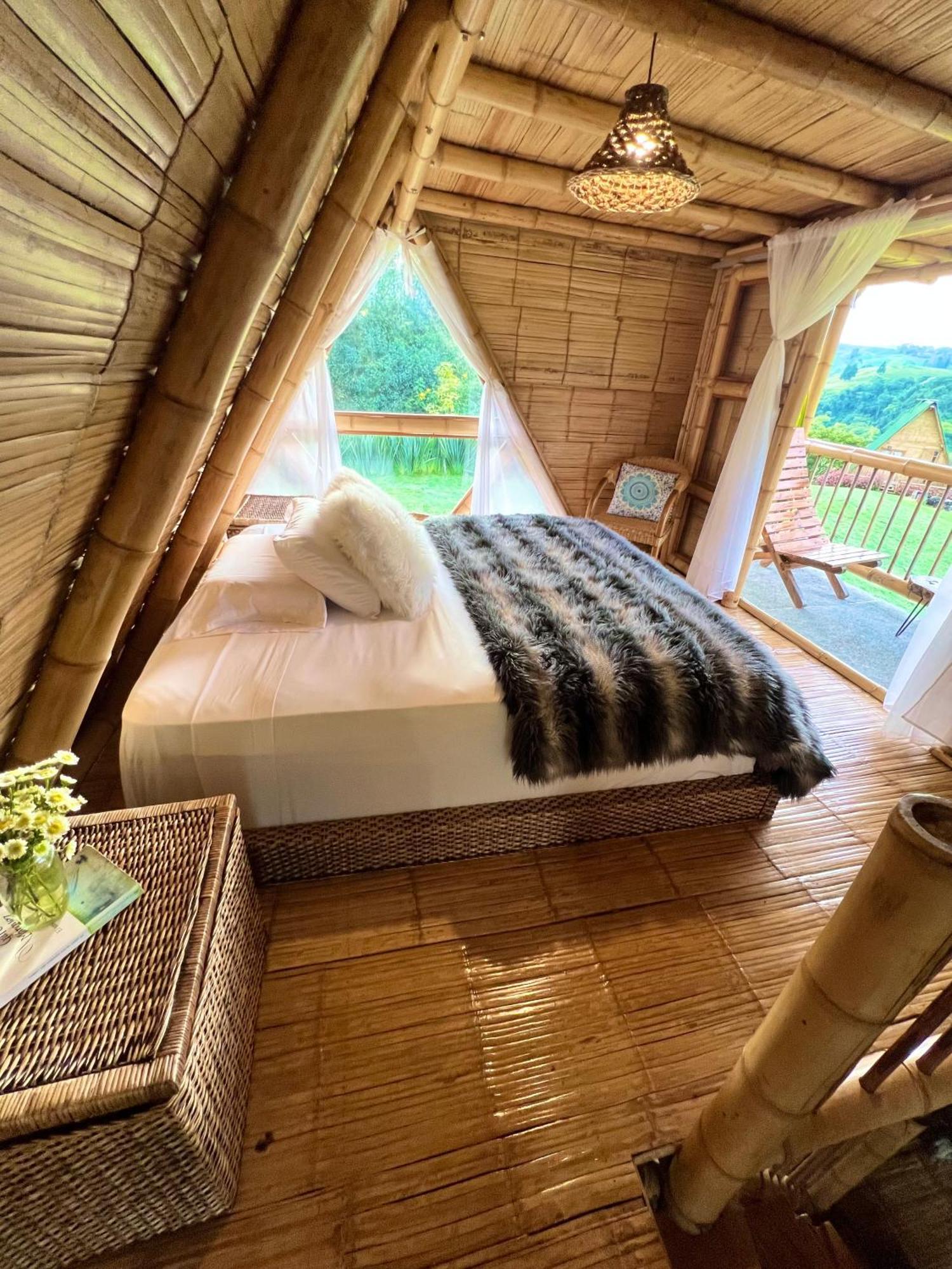 Glamping La Herradura Santa Rosa de Cabal Eksteriør bilde