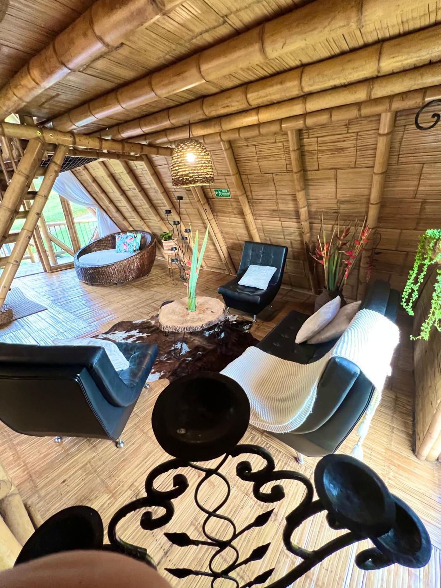 Glamping La Herradura Santa Rosa de Cabal Eksteriør bilde