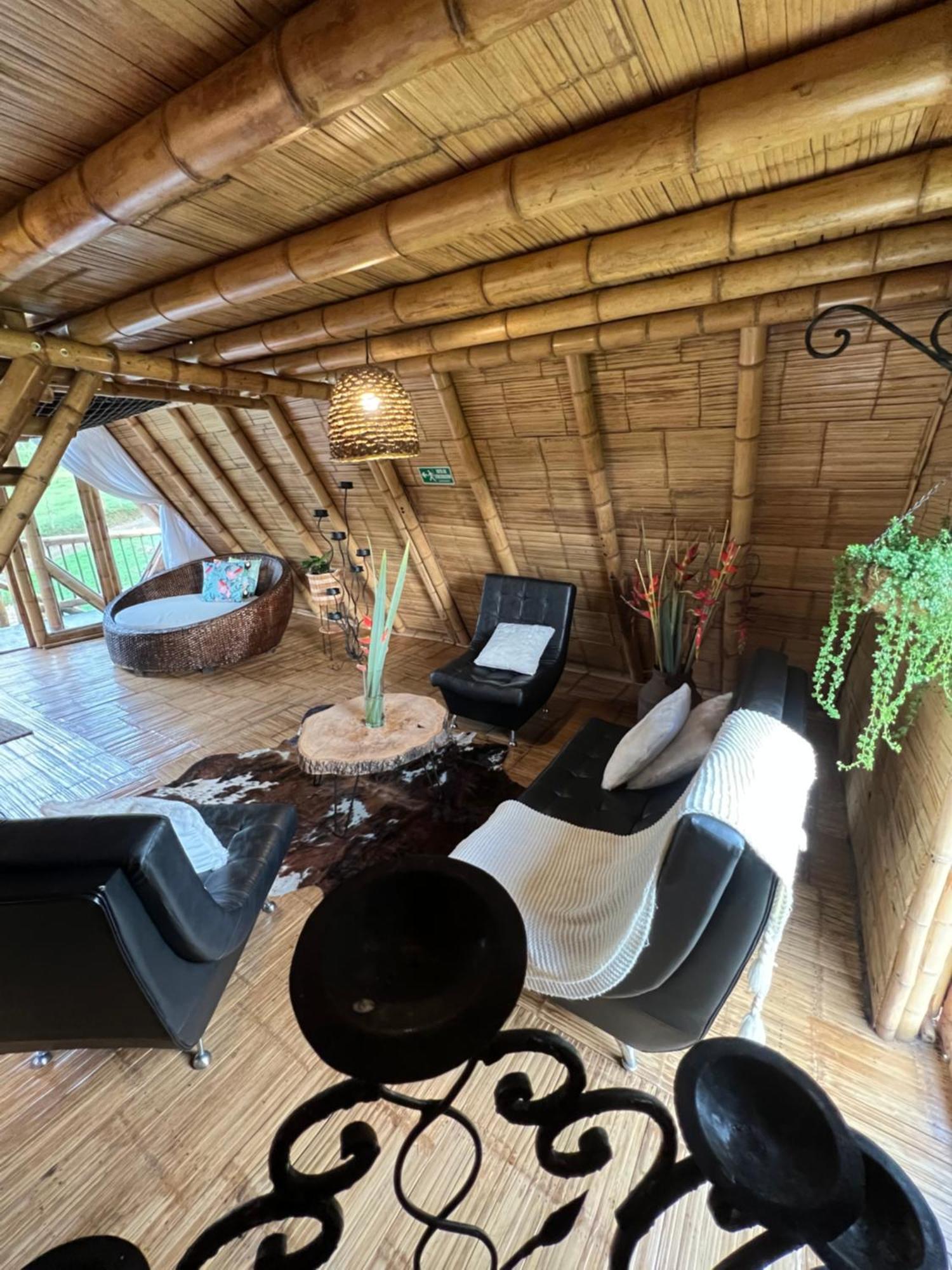 Glamping La Herradura Santa Rosa de Cabal Eksteriør bilde