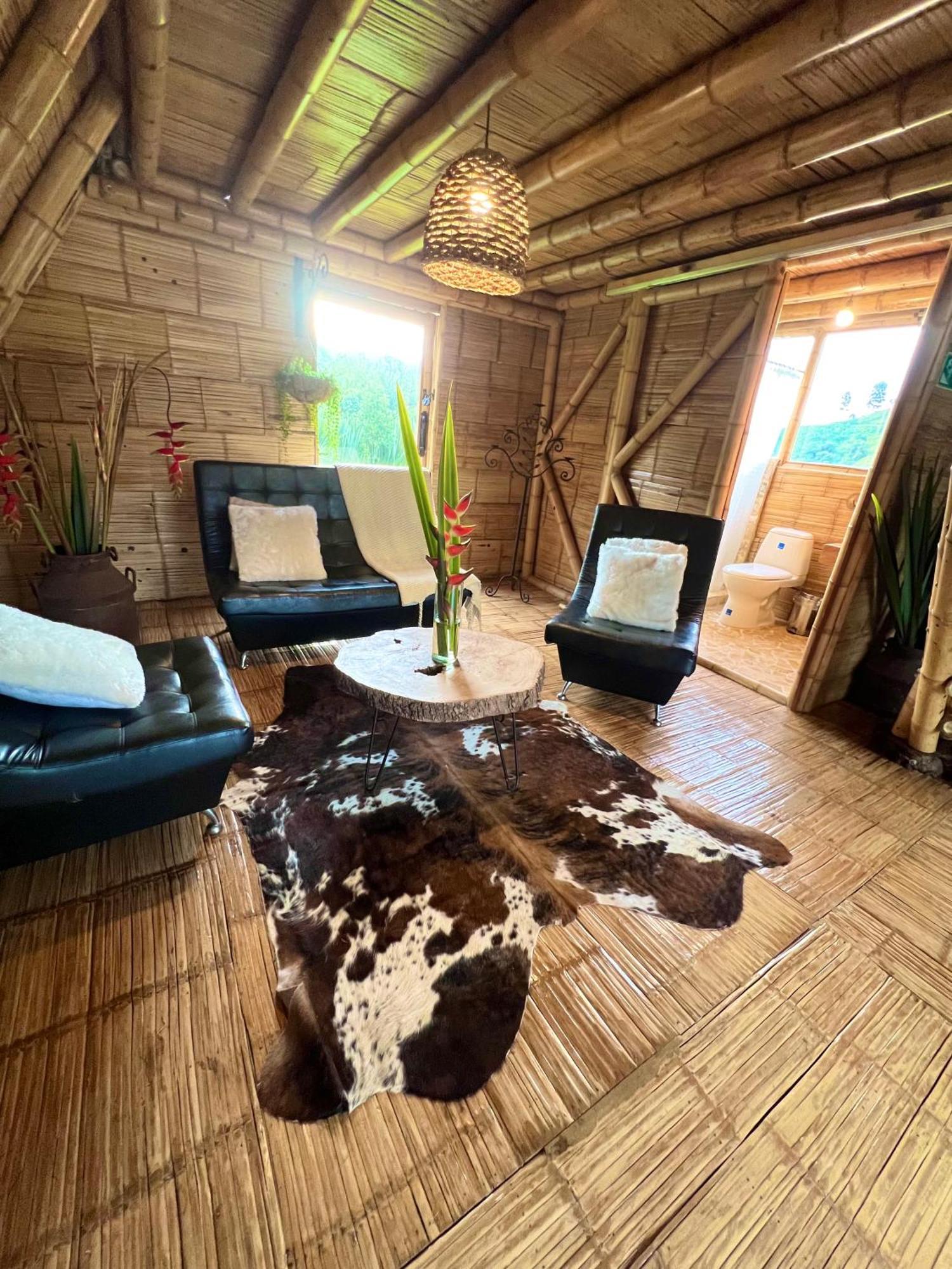 Glamping La Herradura Santa Rosa de Cabal Eksteriør bilde