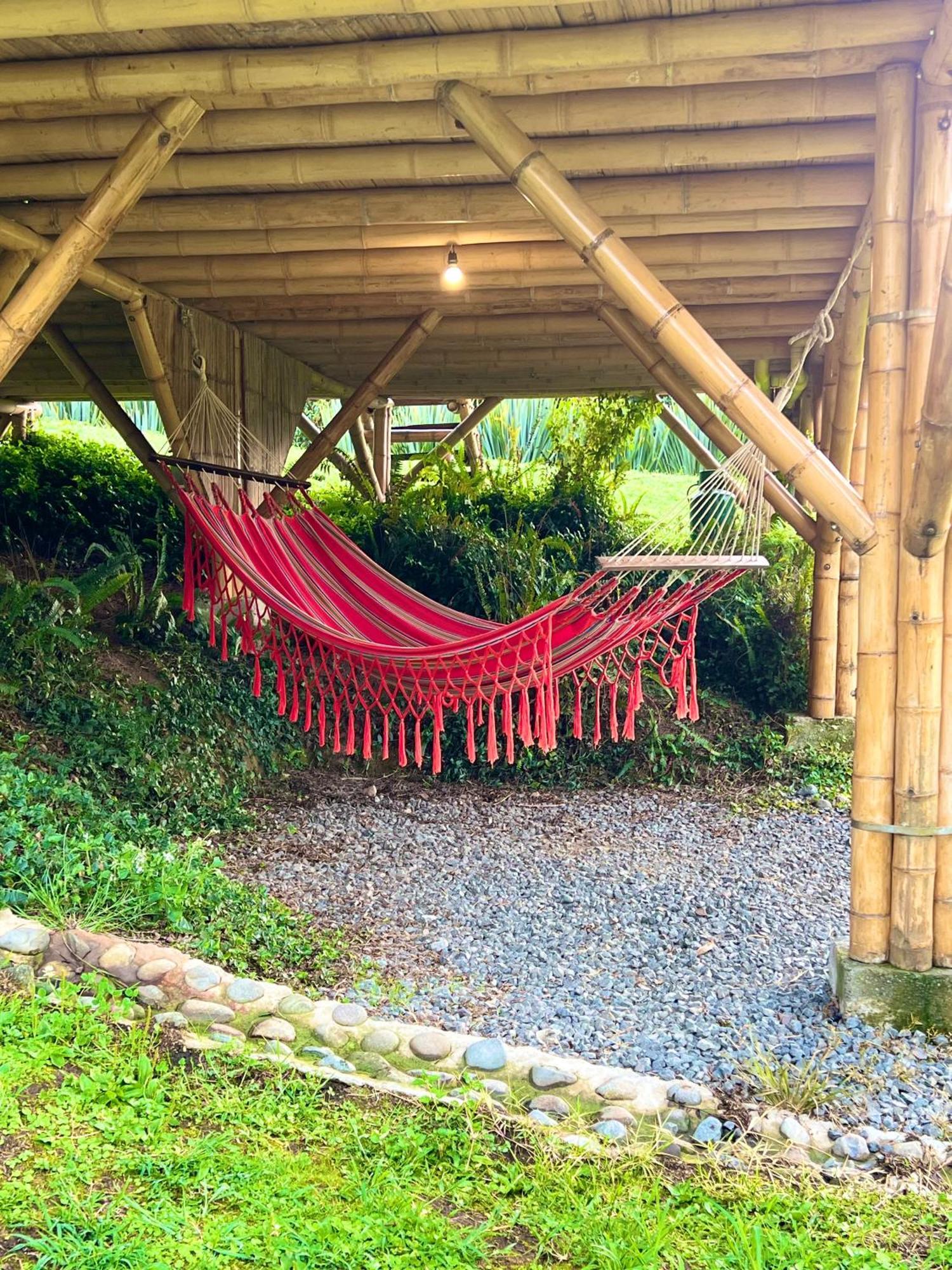 Glamping La Herradura Santa Rosa de Cabal Eksteriør bilde