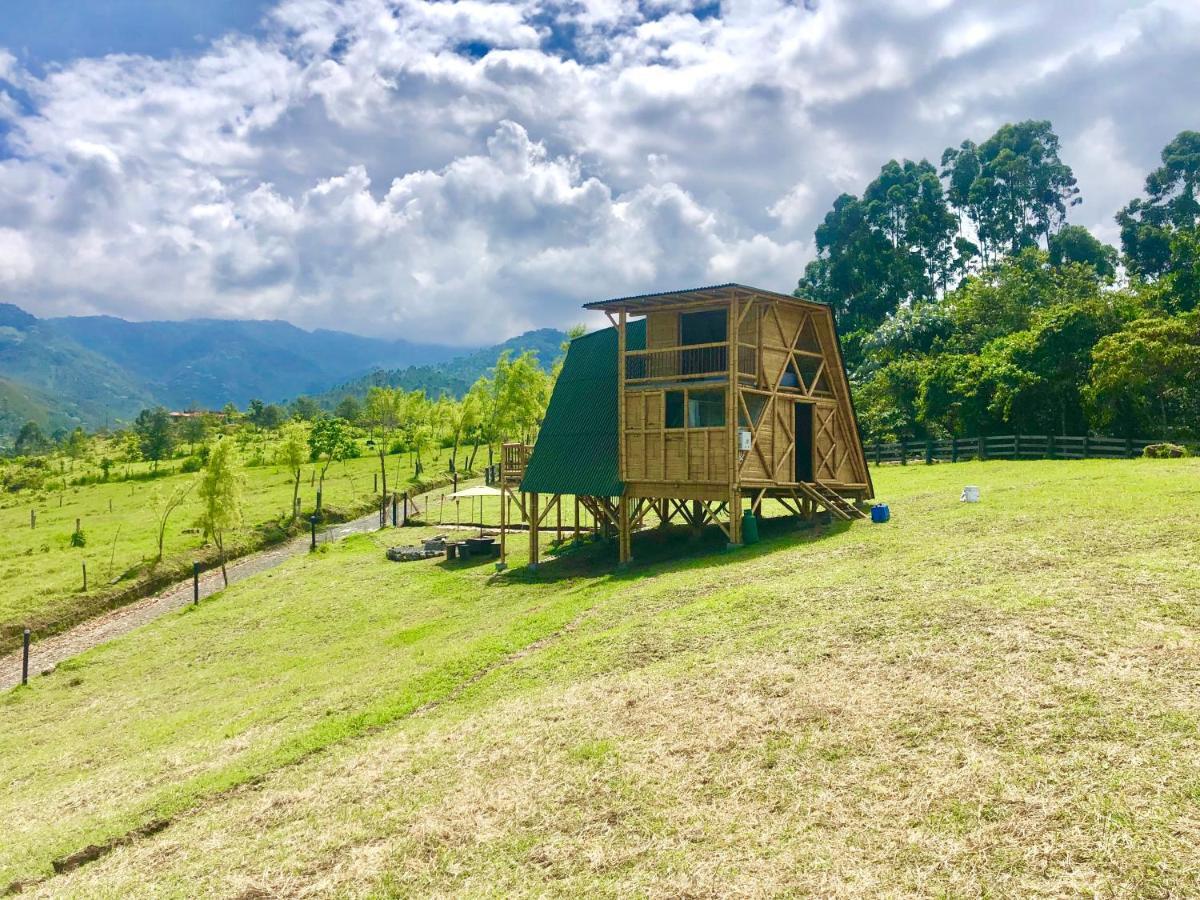 Glamping La Herradura Santa Rosa de Cabal Eksteriør bilde